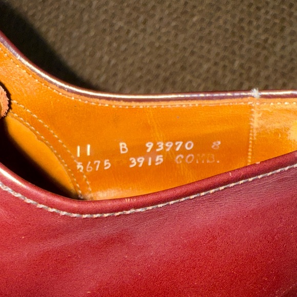 Allen Edmonds Rich Brown Leather Oxfords